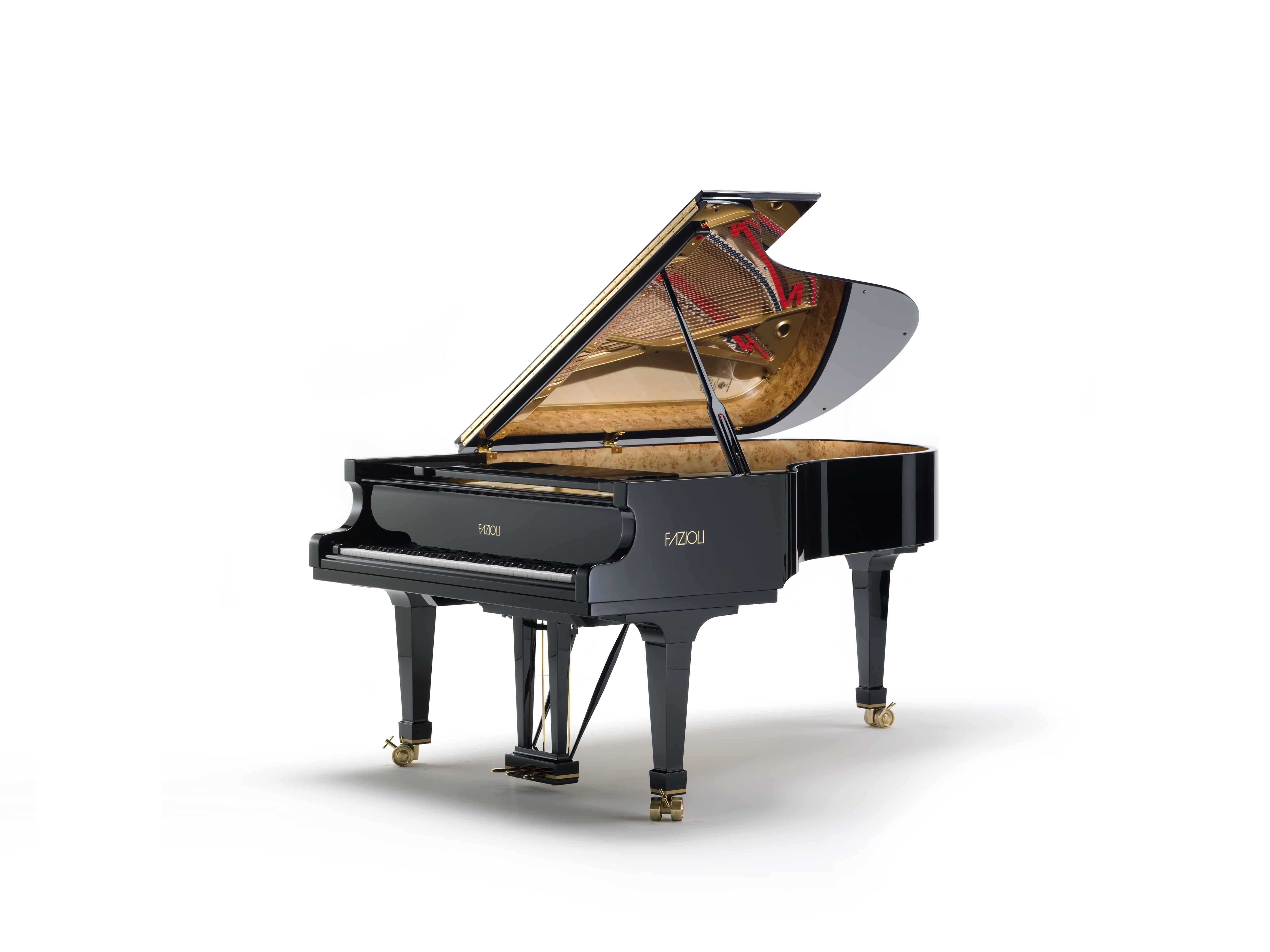 Black Fazioli F228 Piano