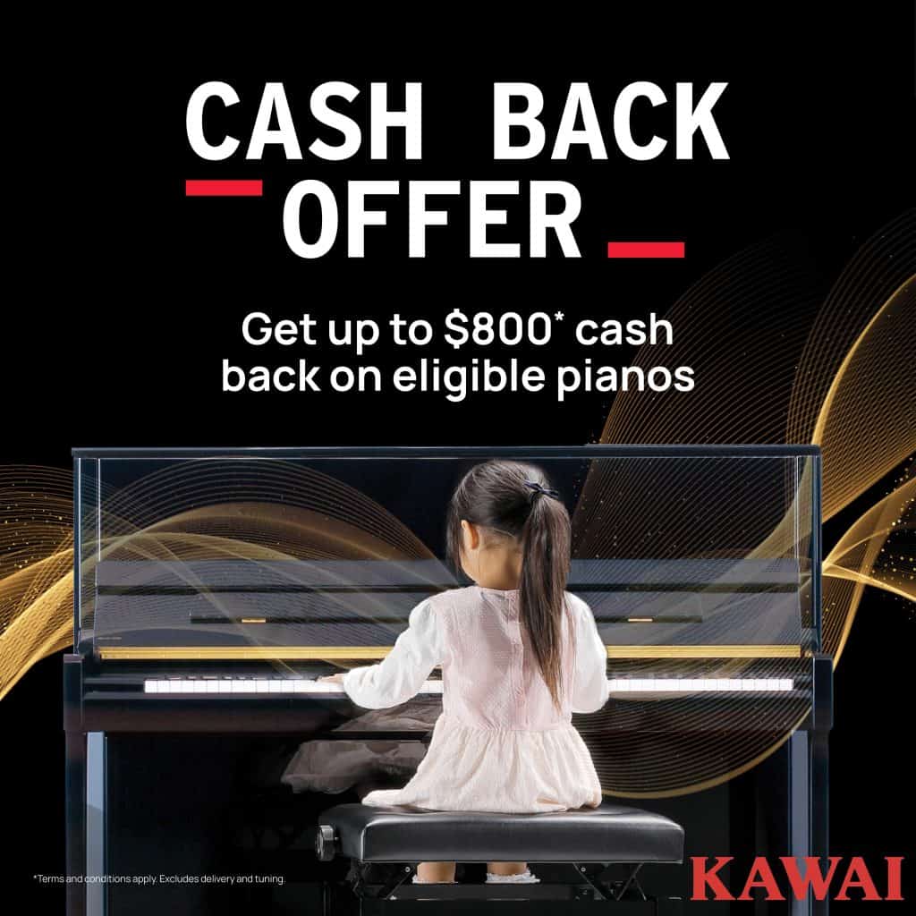 Kawai Cash Back Offer 2022